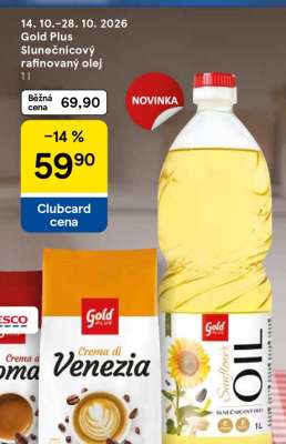 Gold Plus Slunečnicový rafinovaný olej