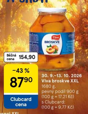 Viva broskve XXL