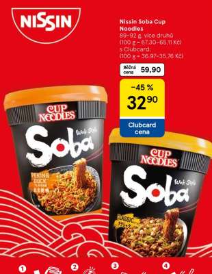 Nissin Soba Cup Noodles