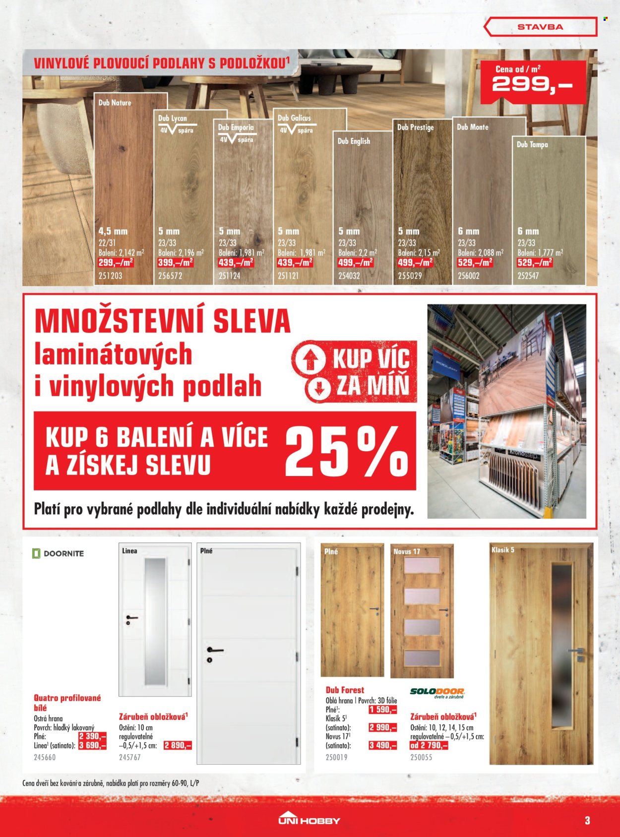 Leták UNI HOBBY - 1.10.2026 - 25.10.2026. Strana 3