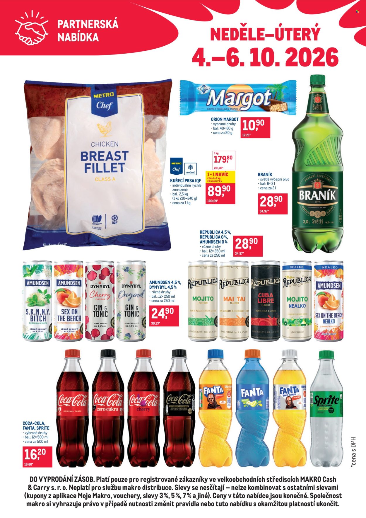 Leták MAKRO - 4.10.2026 - 6.10.2026. Strana 1