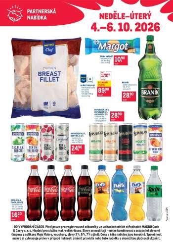 Leták MAKRO - 4.10.2026 - 6.10.2026.