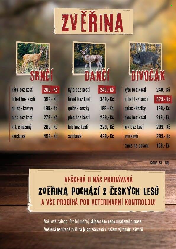 Leták Maso Třebovle - 1.10.2026 - 31.10.2026. Strana 4