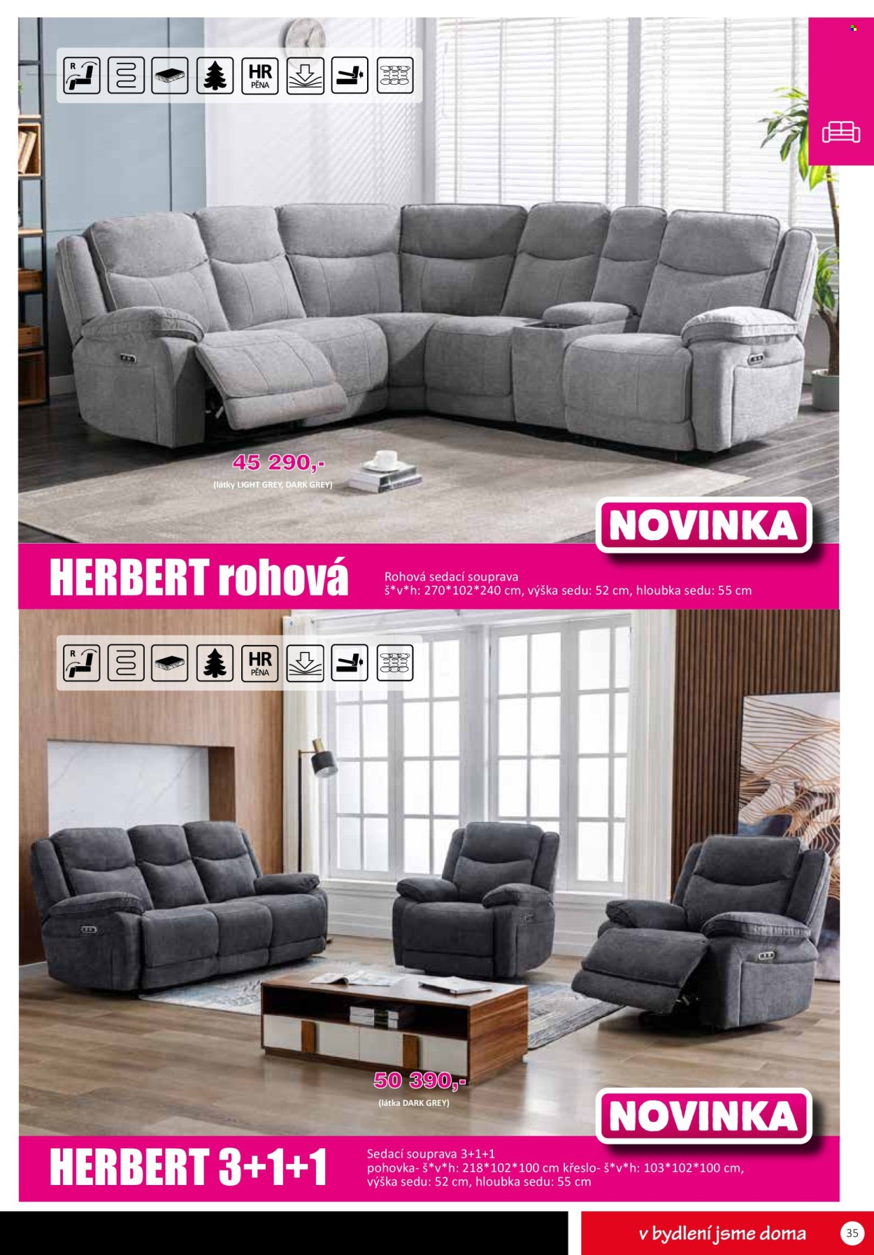Leták Nábytek Jamall. Strana 35