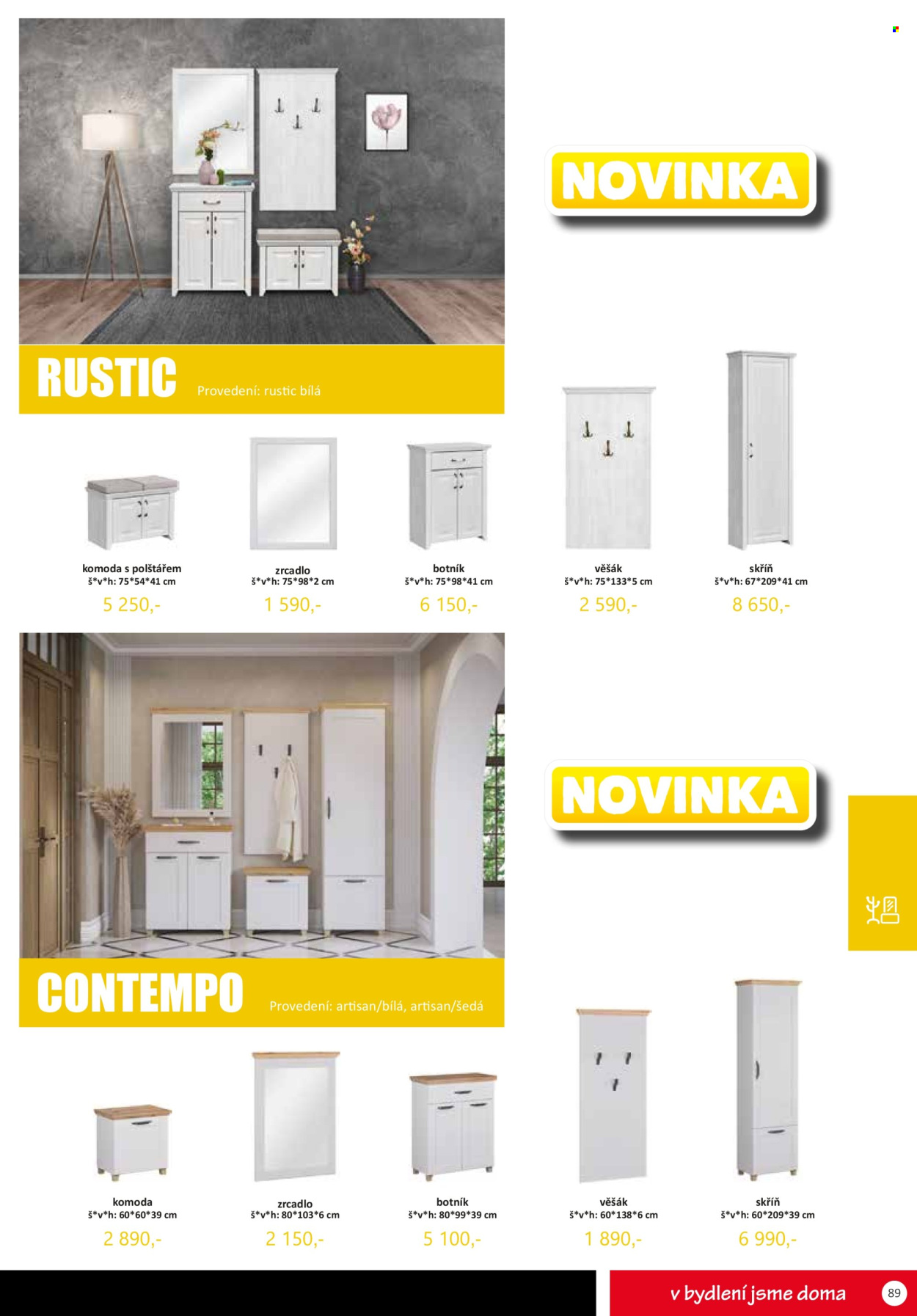 Leták Nábytek Jamall. Strana 89