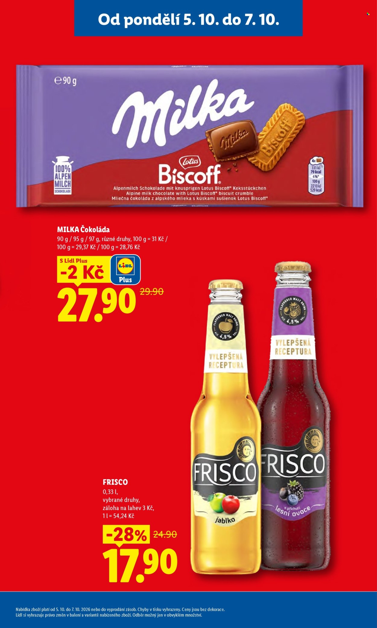 Leták Lidl - 5.10.2026 - 7.10.2026. Strana 9