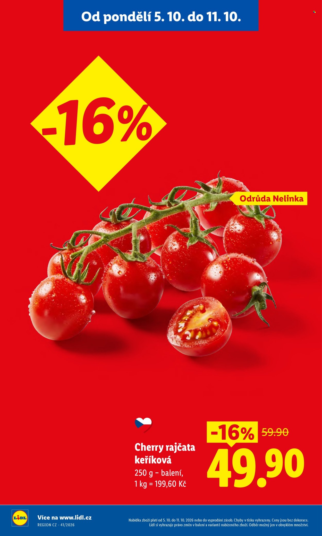 Leták Lidl - 5.10.2026 - 7.10.2026. Strana 14