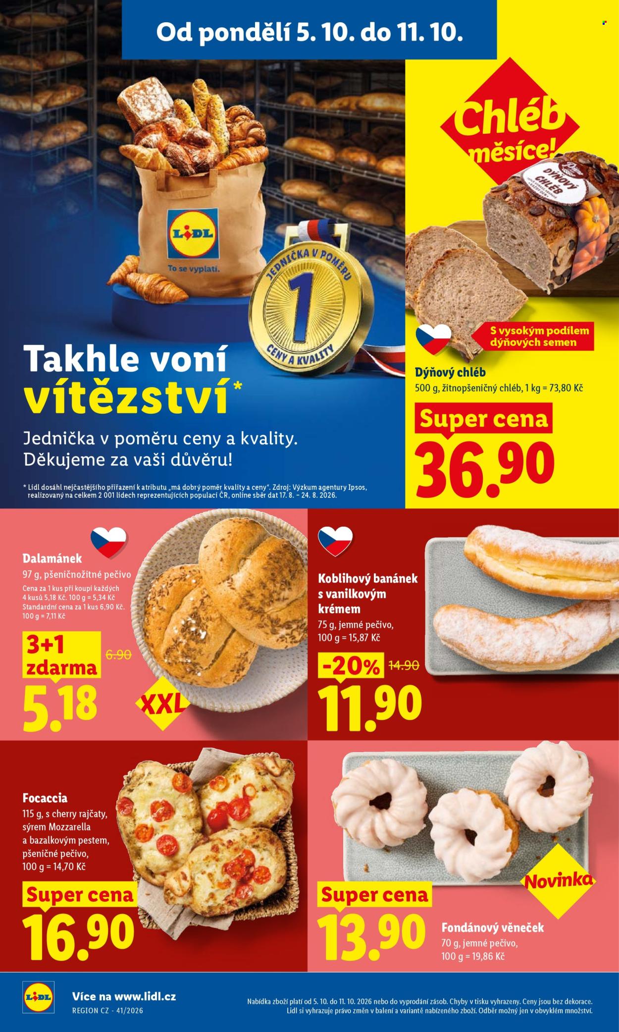 Leták Lidl - 5.10.2026 - 7.10.2026. Strana 20