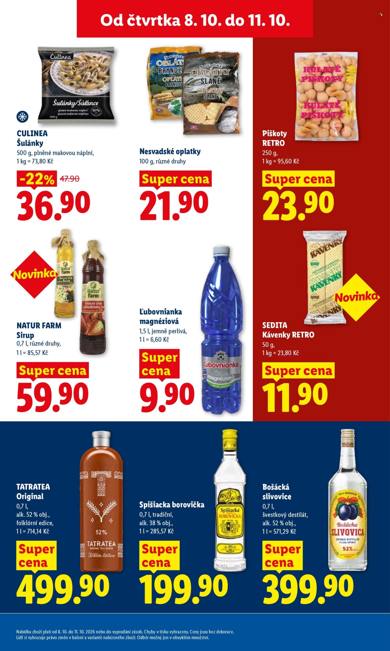 Leták Lidl - 8.10.2026 - 11.10.2026. Strana 25