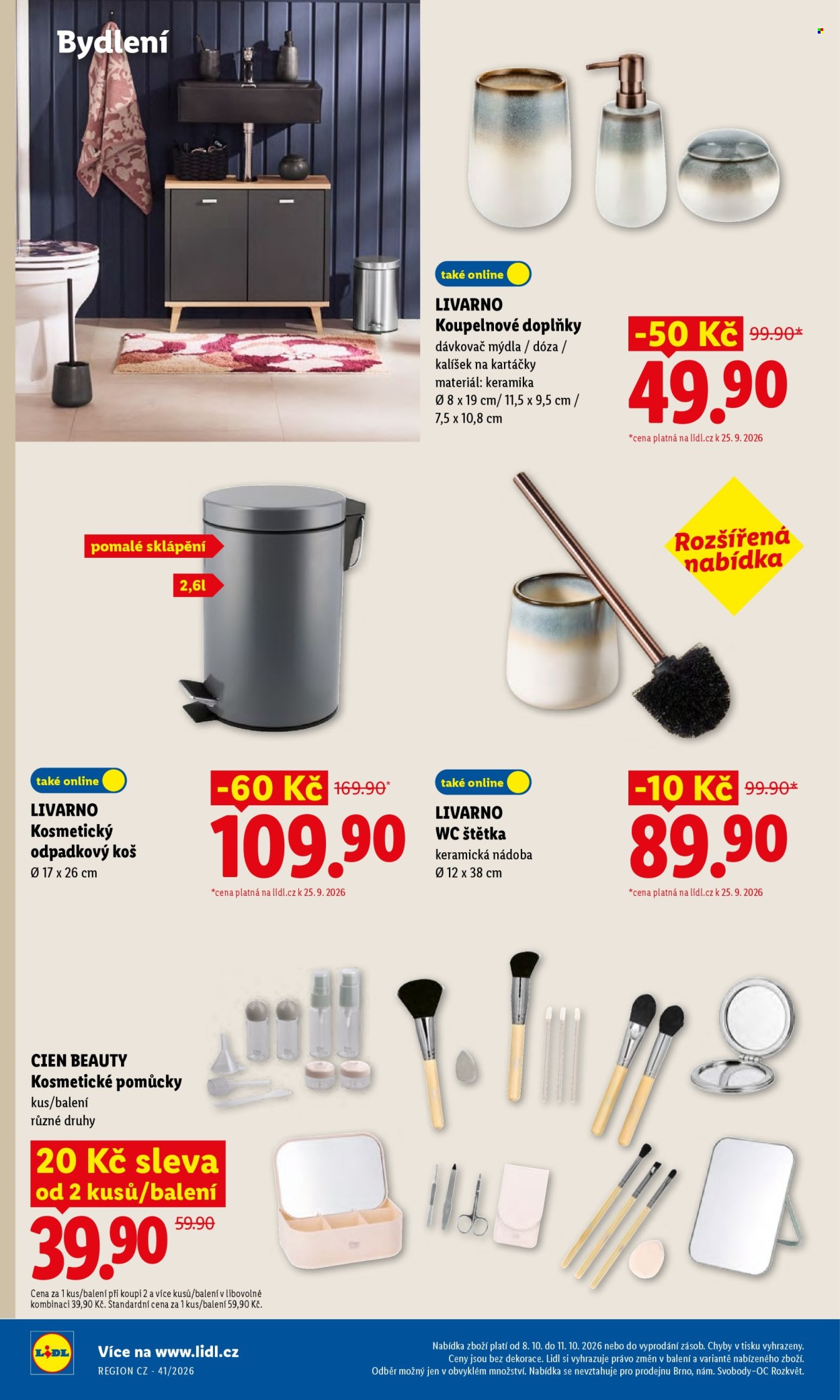 Leták Lidl - 8.10.2026 - 11.10.2026. Strana 44