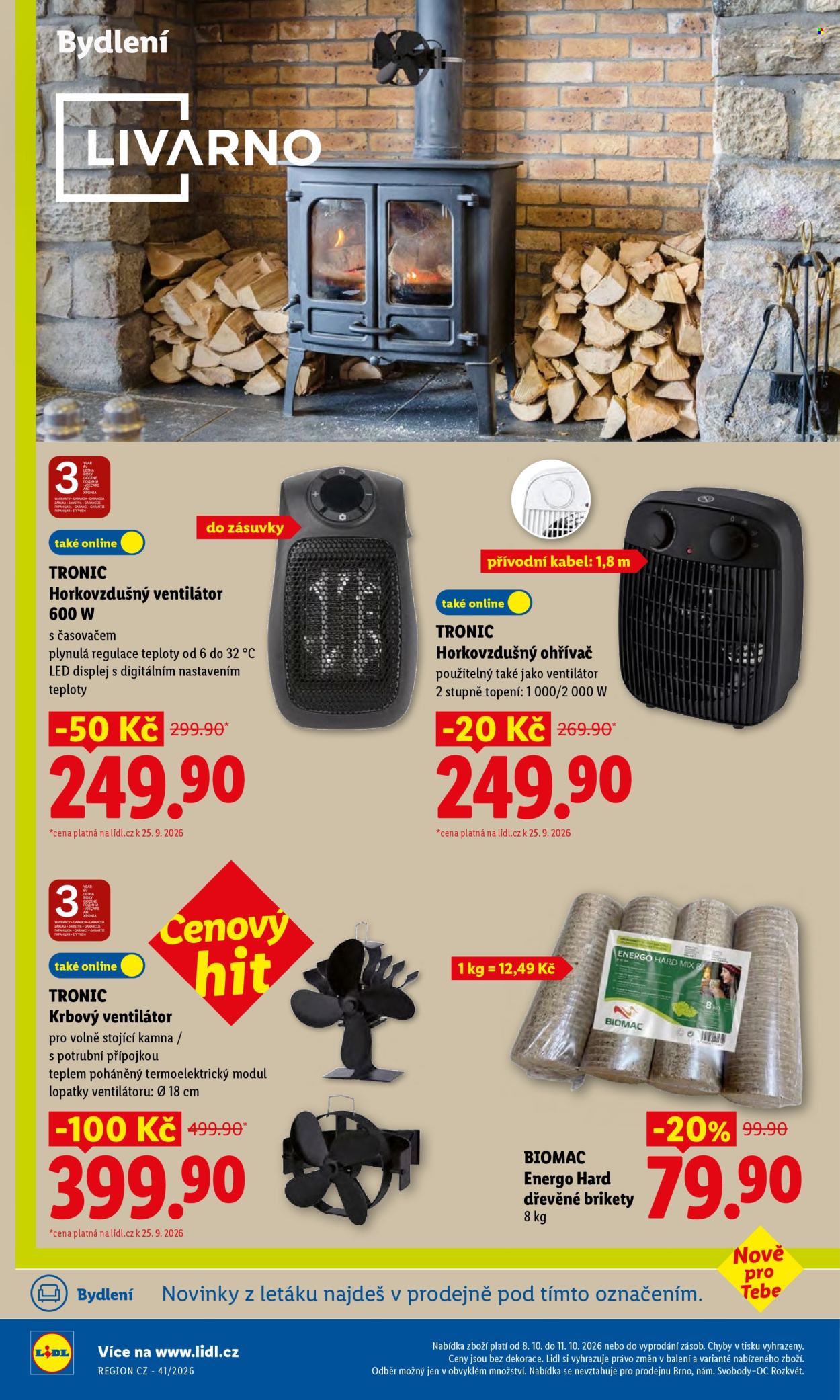 Leták Lidl - 8.10.2026 - 11.10.2026. Strana 45
