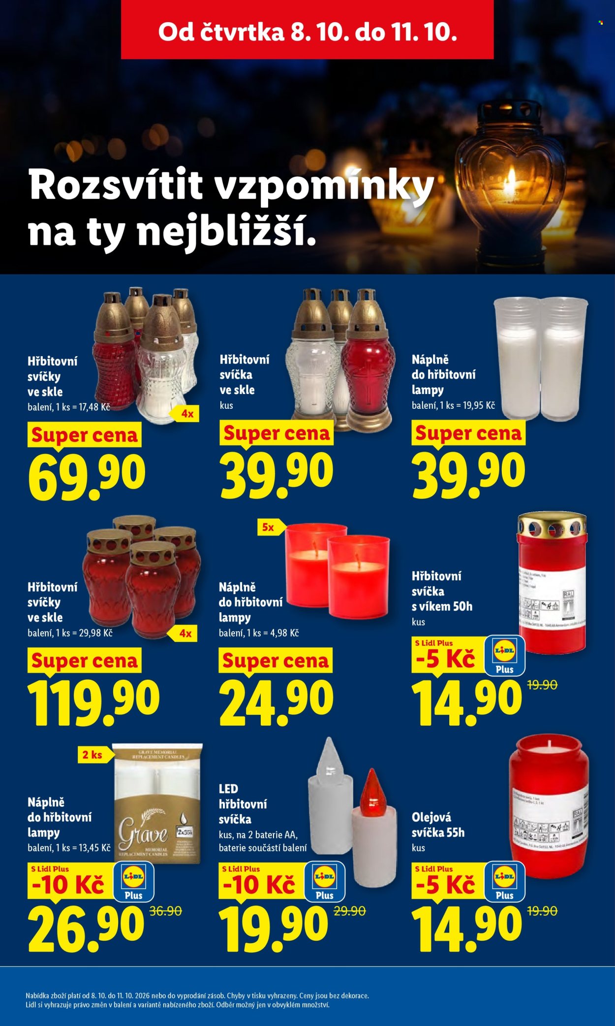 Leták Lidl - 8.10.2026 - 11.10.2026. Strana 47