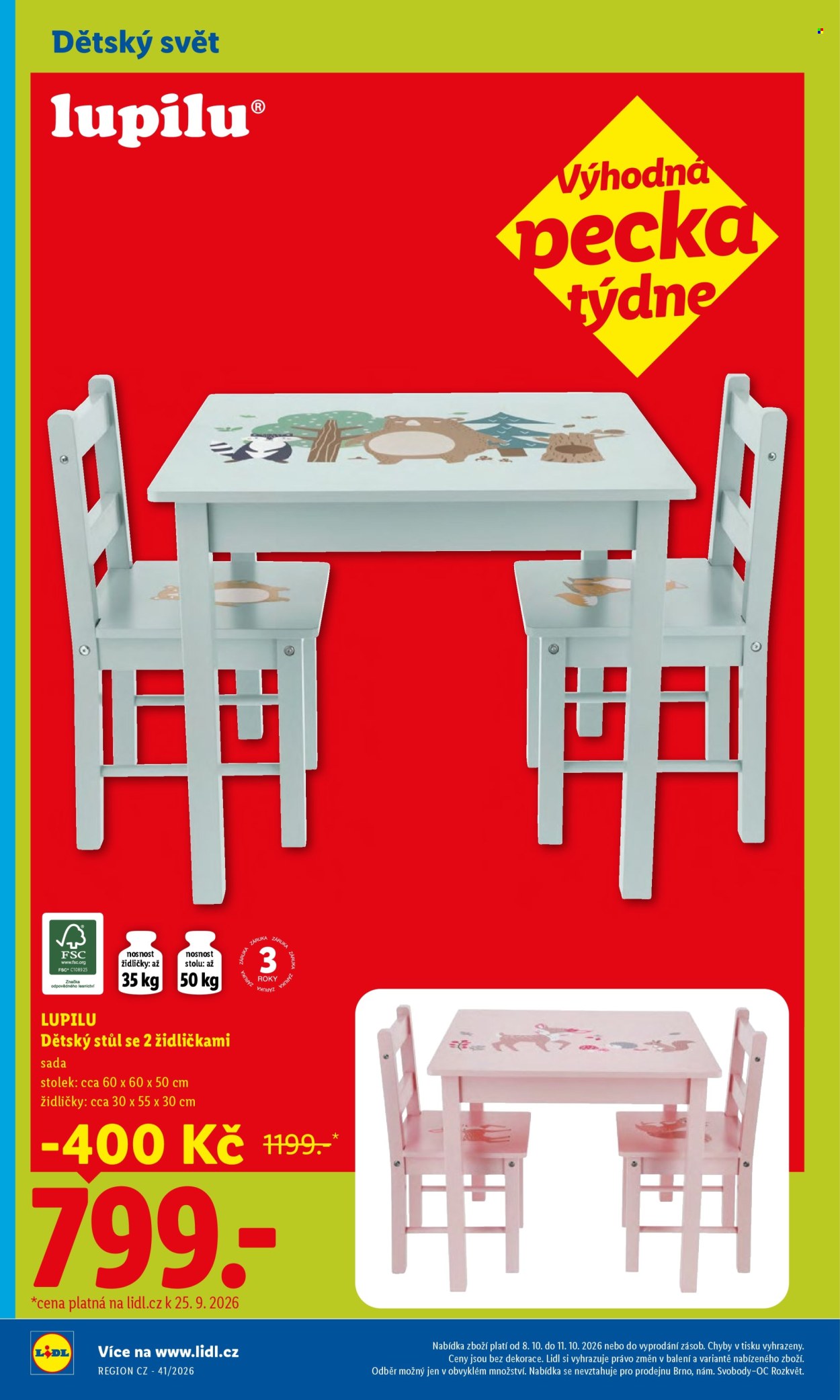 Leták Lidl - 5.10.2026 - 11.10.2026. Strana 18