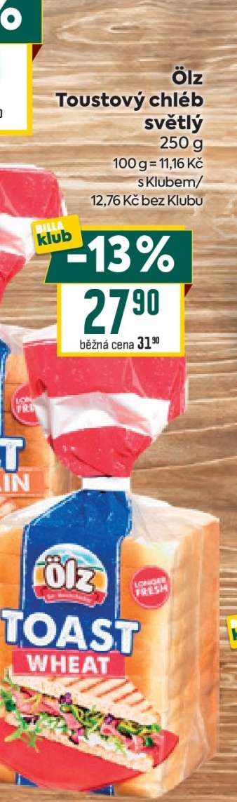 Ölz Toustový chléb světlý