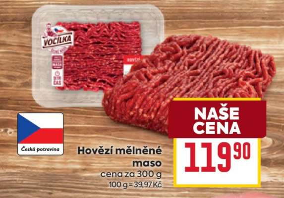 Hovězí mleté maso
