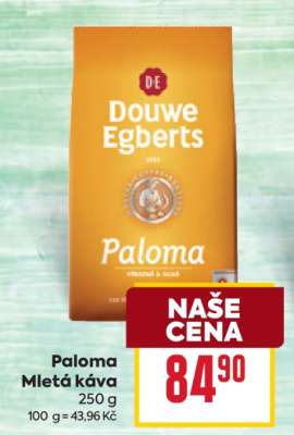 Paloma Mletá káva