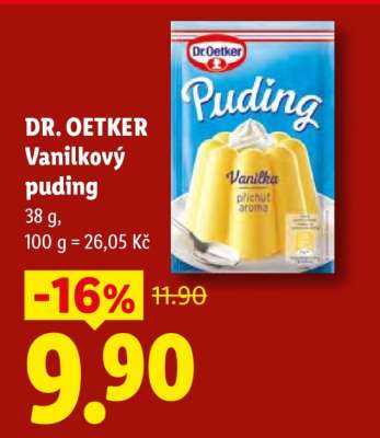 Dr. Oetker Vanilkový puding