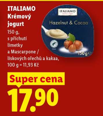 ITALIAMO Krémový jogurt