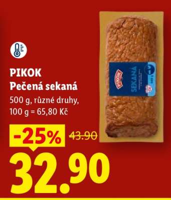 PIKOK PEČENÁ SEKANÁ