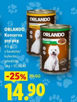 ORLANDO KONZERVA PRO PSY