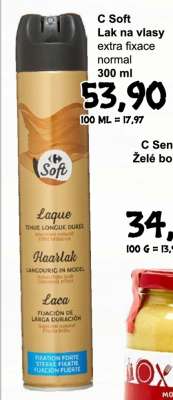 C Soft Lak na vlasy