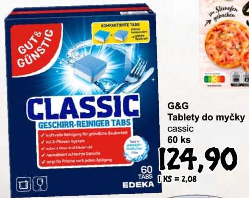 G&G Tablety do myčky classic