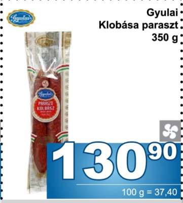 Gyulai klobása paraszt