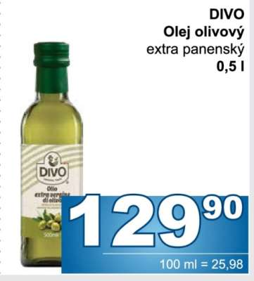 DIVO Olej olivový extra panenský