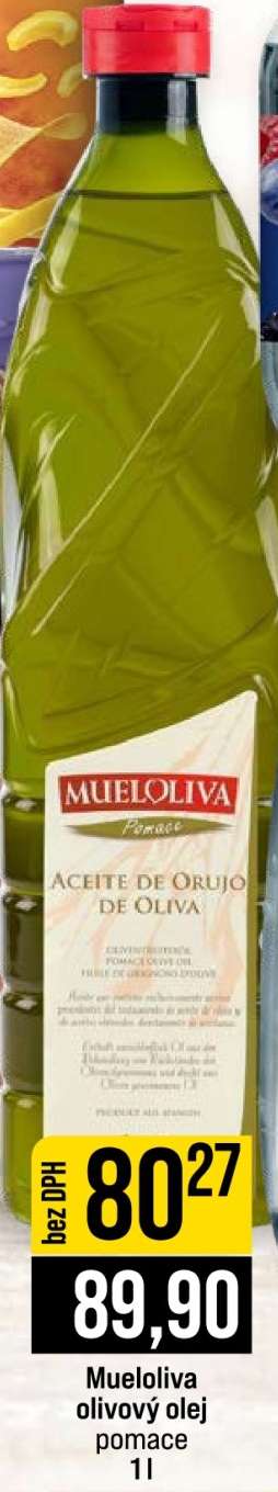 Mueloliva olivový olej pomace