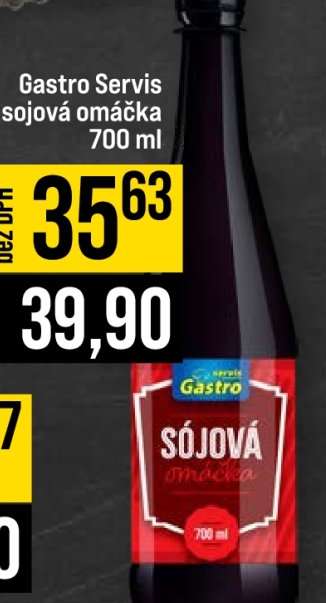 Gastro Servis sójová omáčka 700 ml