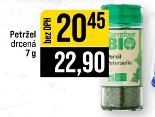Petržel drcená