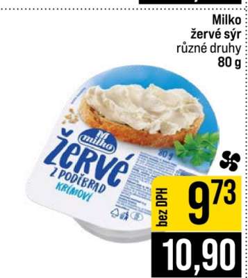 Milko žervé sýr