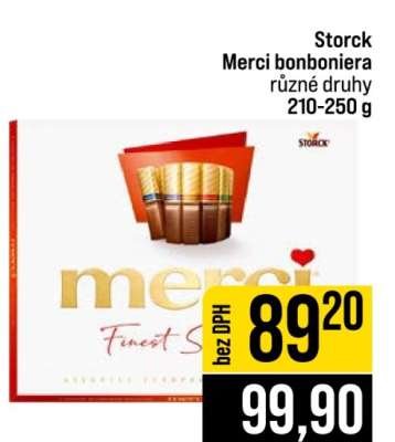 Storck Merci bonboniéra