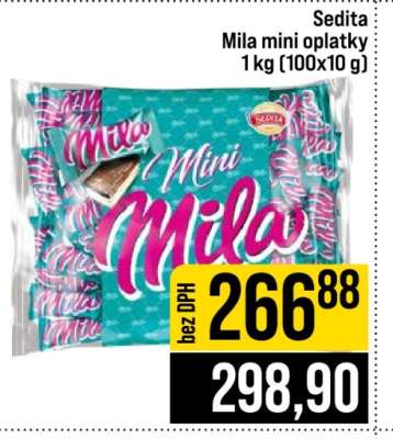 Sedita Mila mini oplatky