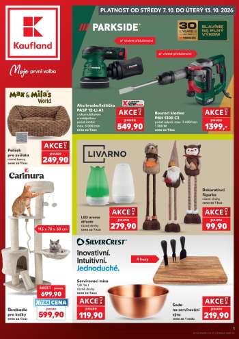 Leták Kaufland - 7.10.2026 - 13.10.2026.