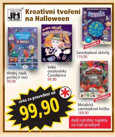Velké omalovánky Čarodějnice