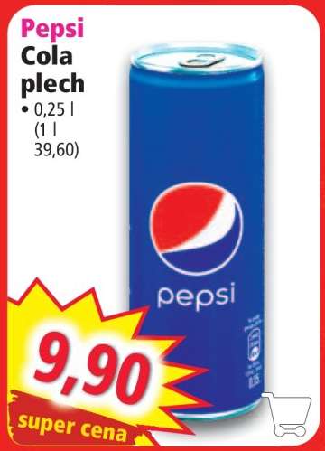 Pepsi Cola plech