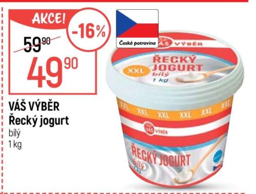 Váš výběr Řecký jogurt