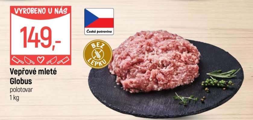 Vepřové mleté Globus