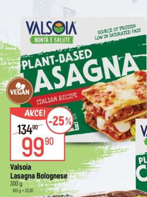 Valsoia Lasagna Bolognese
