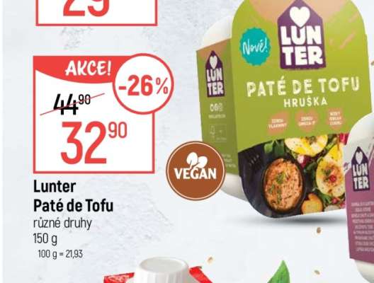 LUNTER PATÉ DE TOFU