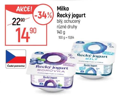 Milko Řecký jogurt