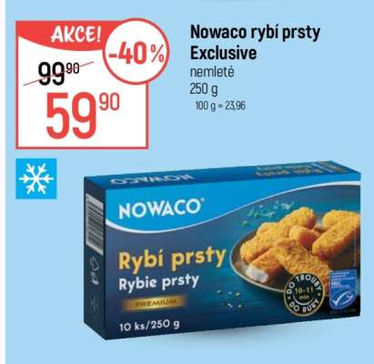 Nowaco Rybí prsty exclusive