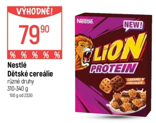 Nestlé Dětské cereálie