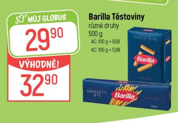 Barilla těstoviny