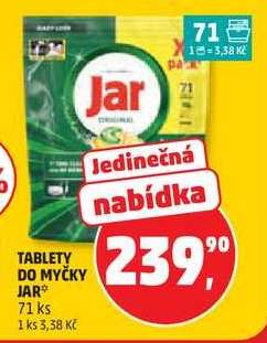 TABLETY DO MYČKY JAR