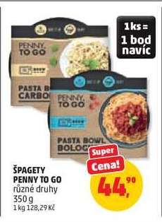 ŠPAGETY PENNY TO GO