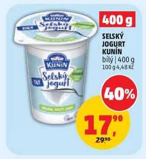 SELSKÝ JOGURT KUNÍN