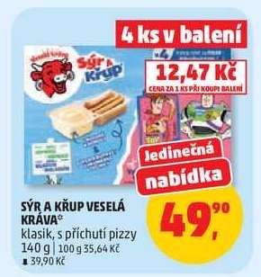 SÝR A KŘUP VESELÁ KRÁVA