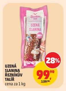 UZENÁ SLANINA ŘEZNÍKŮV TALÍŘ